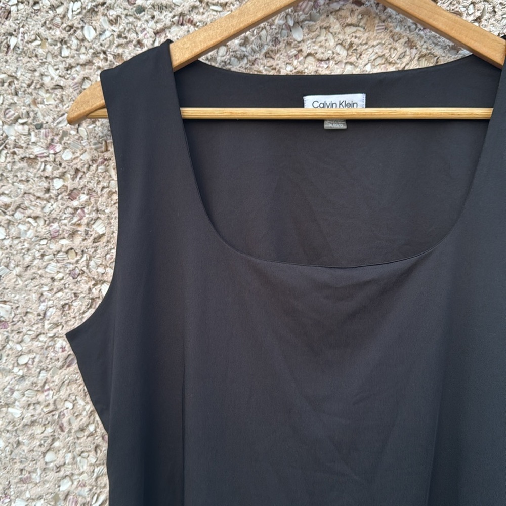 Calvin Klein Silky Tank in Black NWT